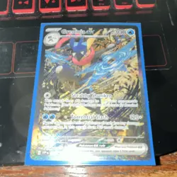 Pokemon TCG Greninja EX Promo Holo 132 Sv: Scarlet & Violet 300 HP Card - Image 1