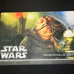 Star Wars The Card Game 2014 Regionals Playmat - FFG LCG - Jabba The Hutt - Image 1