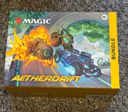 Magic: The Gathering - Aetherdrift - Bundle contains 9 boosters, oversized dice - Image 1