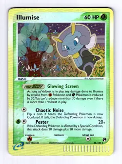 Illumise Sandstorm #38 (2003) Uncommon Reverse Holo NM Pokemon - Image 1
