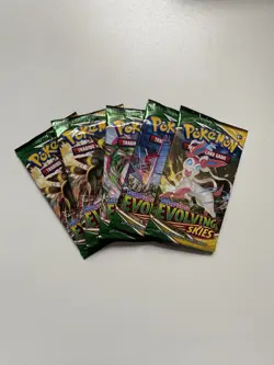 Pokemon Evolving Skies 5 Pack Bundle - Image 1