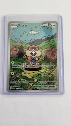 PATRAT 2025 POKEMON WHITE FLARE ILLUSTRATION RARE FULL ART 152/086 (D) - Image 1