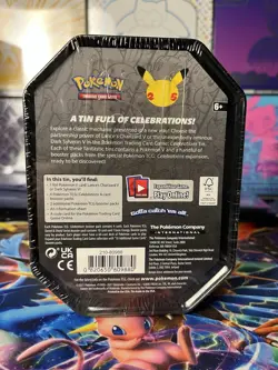 Pokemon Celebrations Sealed Lance’s Charizard V Square Tin - Image 2