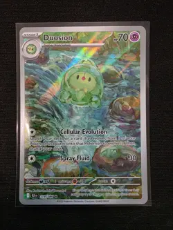 Duosion 119/086 NM – Illustration Rare – 2025 TCG Pokemon S&V Black Bolt - Image 1