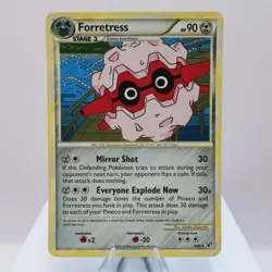 Pokemon TCG - Forretress 3/90 Undaunted Holo Rare - EXC - Image 2