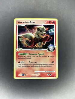 2009 POKEMON Arcanine G 15/147 Supreme Victors Platinum Pokemon HOLO LP - Image 1