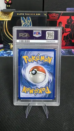 2009 Pokemon Platinum Jirachi Holo Rising Rivals #7 PSA 8 Nasty Swirl - Image 2