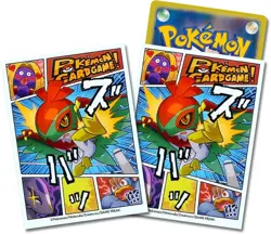 Pokemon HAWLUCHA Gym Challenge Sleeves Deck Shield Hullen 65pcs Japanese - Image 1