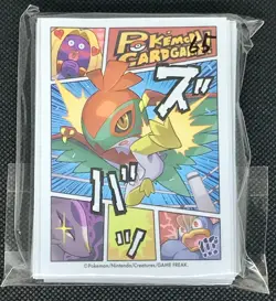 Pokemon HAWLUCHA Gym Challenge Sleeves Deck Shield Hullen 65pcs Japanese - Image 2