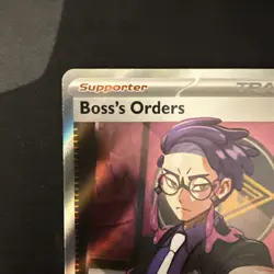 Boss’s Orders 256/217 Ultra Rare Full Art Pokemon TCG Ascended Heroes NM - Image 2