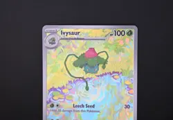 Ivysaur 167/165 Pokemon TCG SV: Scarlet & Violet 151 IR Full Art Near Mint - Image 3