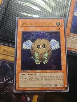 Yugioh The Lost Millenium Winged Kuriboh TLM-EN005 Ultimate Rare 1st Edition - Image 1