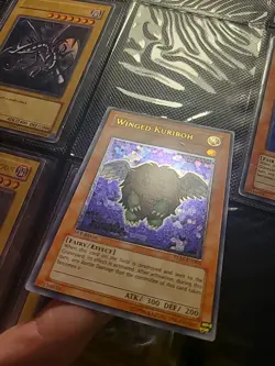 Yugioh The Lost Millenium Winged Kuriboh TLM-EN005 Ultimate Rare 1st Edition - Image 2