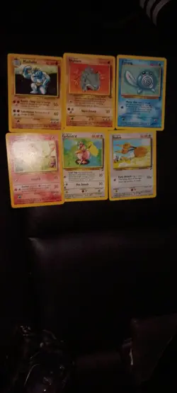 Rare Pokemon Cards. Base Set 2. Basic . 1995 1998 2000.. Lot Of 39.. No Reserve! - Image 1