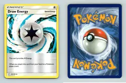 Draw Energy #209/236 Sun & Moon Cosmic Eclipse Uncommon Pokemon 2019 TCG Card - Image 1