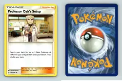 Professor Oak's Setup #201/236 SM Cosmic Eclipse Uncommon Pokemon 2019 TCG Card - Image 1