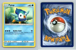 Piplup #54/236 Sun & Moon Cosmic Eclipse Common Pokemon 2019 TCG Card - Image 1