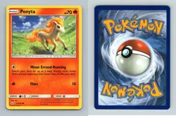 Ponyta #23/236 Sun & Moon Cosmic Eclipse Common Pokemon 2019 TCG Card - Image 1