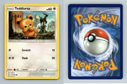Teddiursa #171/236 Sun & Moon Cosmic Eclipse Common Pokemon 2019 TCG Card - Image 1