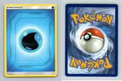 Water Energy Sun & Moon Cosmic Eclipse Pokemon 2019 TCG Card - Image 1
