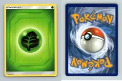 Grass Energy Sun & Moon Cosmic Eclipse Pokemon 2019 TCG Card - Image 1