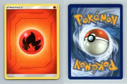 Fire Energy Sun & Moon Cosmic Eclipse Pokemon 2019 TCG Card - Image 1