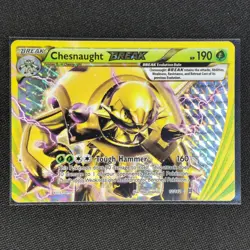 Chesnaught BREAK - 12/162 - Rare BREAK - XY Breakthrough - Pokemon Card - LP - Image 1
