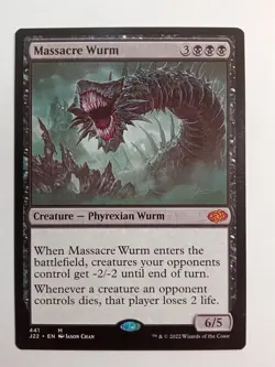 Massacre Wurm 441 Jumpstart 2022 MTG - Image 1