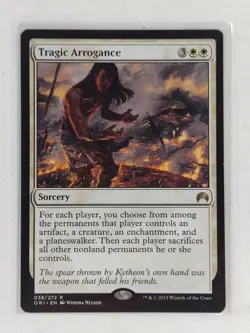 Tragic Arrogance - Magic Origins ORI MTG Magic the Gathering - NM+ - Image 1