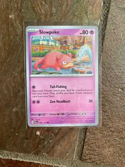 Pokemon Card TCG - Paldea Evolved - Common - Slowpoke 085/193 - Image 1