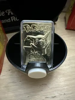 Pokemon Burger King Pikachu 23k Gold Plated Card 1999 with COA - Image 3