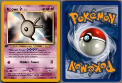 2001 Pokemon, Neo Revelation, #58/64 Unown (K), 1st Edition, Common - Image 1