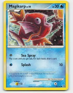 2008 Pokemon, Stormfront, #65/100 Magikarp, Common (b) - Image 1