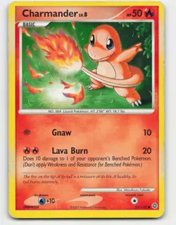 2007 Pokemon, Secret Wonders, #82/132 Charmander, Common - Image 1