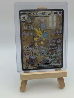 Pokemon Scarlet & Violet 151: ALAKAZAM EX 201/165 - SIR - NM - Image 2
