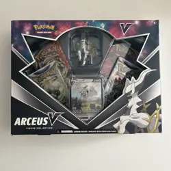 Pokemon TCG - Arceus V Figure Collection Box - Sealed (Contains Cosmic Eclipse) - Image 1