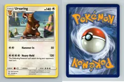 Ursaring #172/236 Sun & Moon Cosmic Eclipse Rare Pokemon 2019 TCG Card - Image 1