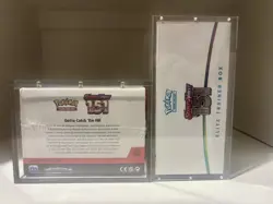 POKEMON TCG 151 Booster Bundle Display & ETB FACTORY SEALED with Acrylic Cases 820650863219 - Image 3