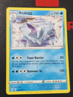 Pokemon TCG Avalugg Evolving Skies 045/203 Regular Uncommon - Image 1