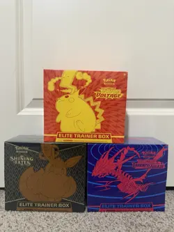 Pokemon TCG Elite Trainer Box Lot - Image 1