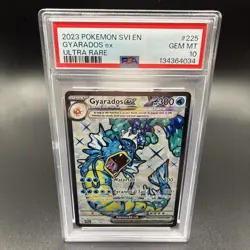 Pokemon TCG Ultra Rare Gyarados EX 225/198 Scarlet & Violet Base PSA 10 - Image 1