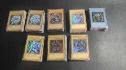 Yugioh Starter Deck Lot x8 sdy-e sdk-e sdj sdp 2x sye-1card + ske-1card - Image 1