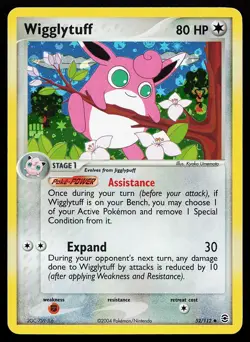 Wigglytuff 52/112 Uncommon Reverse Holo FireRed & LeafGreen Pokemon Card - Image 1