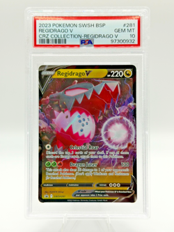 Regidrago V SWSH281 SWSH: Sword & Shield Promo Cards Holo PSA 10 - Image 1