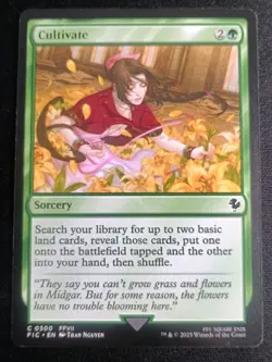 MTG Final Fantasy - Cultivate - Image 1