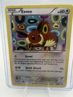 Pokemon Eevee BW94 Black & White Promo Holo Basic 60HP English 2013 - Image 4