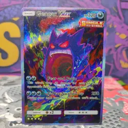 Pokemon Gengar EX Fear & Panic ACG Custom Made Fan Art Holo With Texture - Image 1