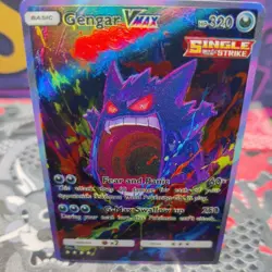 Pokemon Gengar EX Fear & Panic ACG Custom Made Fan Art Holo With Texture - Image 2