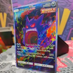 Pokemon Gengar EX Fear & Panic ACG Custom Made Fan Art Holo With Texture - Image 3