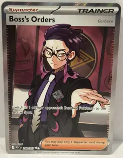 2026 Pokemon Boss's Orders [Corbeau] 256/217 Me: Ascended Heroes Holo - Image 1